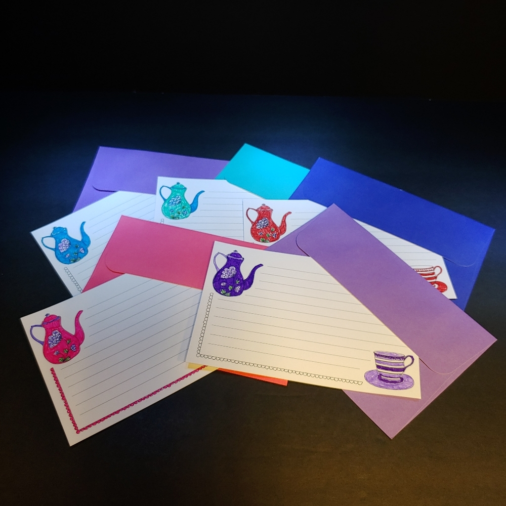 Custom Designed Note Cards with Envelopes